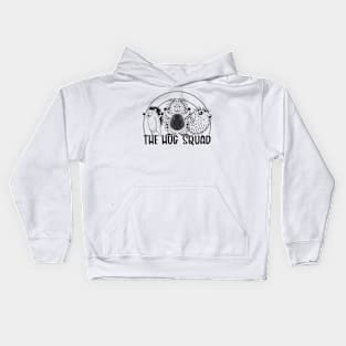 Hug Squad Mono Dark Kids Hoodie